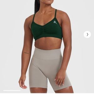 Oner Active Effortless Strappy Bralette in Evergreen